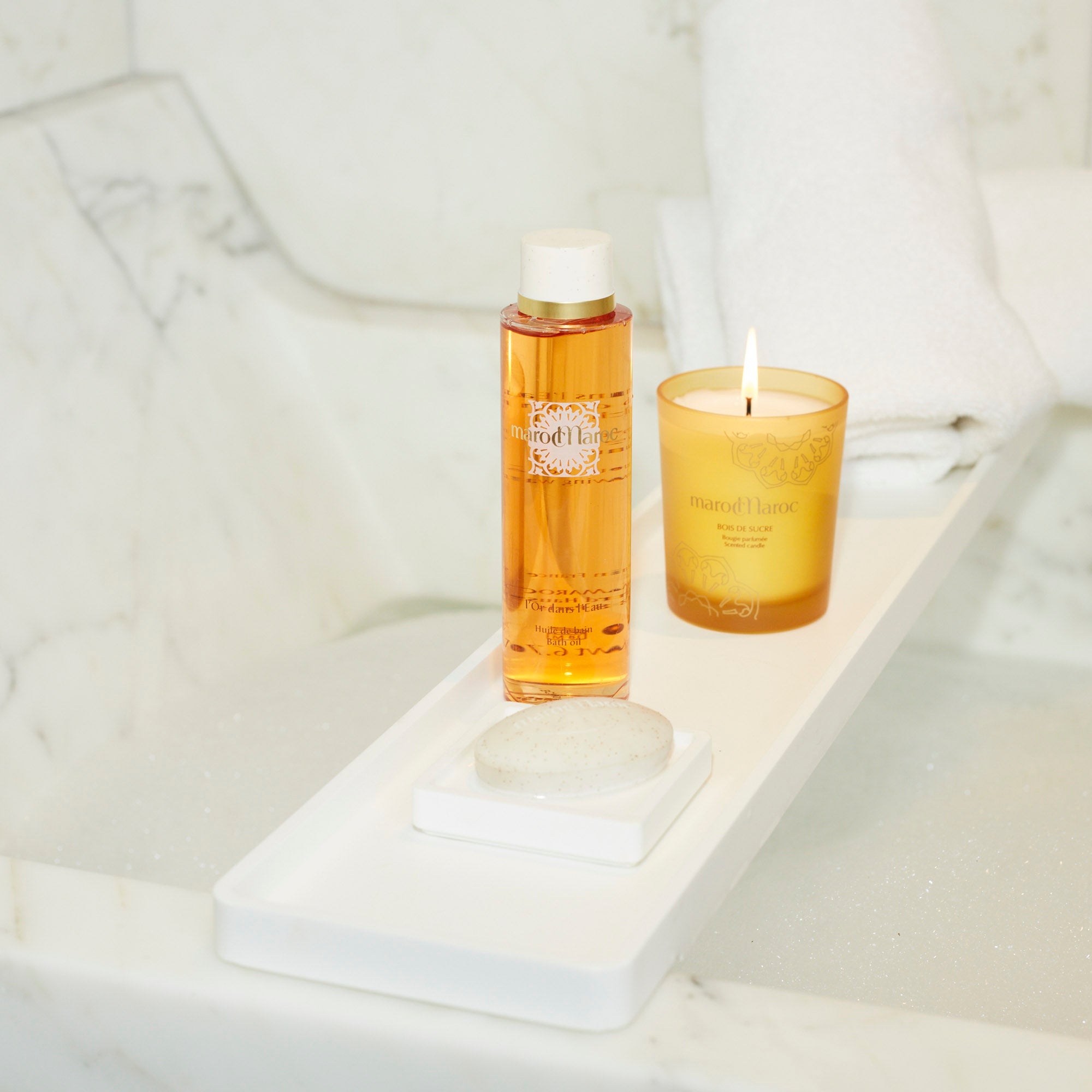 L'Or dans L'Eau - Huile de Bain - marocMaroc